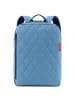 Reisenthel travelling Classic - Rucksack M 39 cm in rhombus blue