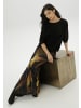 Aniston SELECTED Fledermausshirt in schwarz