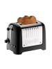 Dualit DUALIT | 2+1 Combi Toaster, LITE, schwarz, 2 Scheib