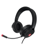 COFI 1453 CHERRY HC 2.2 Gaming-Headset Kabelgebundene USB-Kopfhörer mit in Schwarz