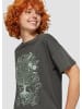 QS T-Shirt in 96D0_anthrazit