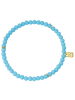 Glanzstücke München Armband aus Sterling Silber mit Glas in gelbgold