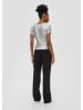 QS T-Shirt in 0009_silber