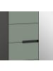 Inn.Furn Garderobe-Set Salbei Grün und Basalt grau, Garderobe 160 x 190 cm, Soft-Close