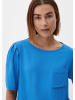 s.Oliver Bluse kurzarm in Blau