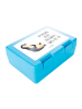 Mr. & Mrs. Panda Brotdose Pinguin Lachen mit Spruch in Weiß