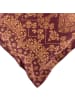 Bassetti Fein Satin Kuschelkissenbezug Gold Decor in bordeaux
