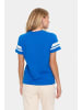 SAINT TROPEZ T-shirt HineSZ Gerade Passform in Blue Iolite