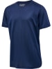 Hummel T-Shirt Hmlrun Laufen Kinder in BLACK IRIS
