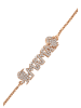 faina Women Bracelet With Rhinestones in Rose Gold