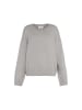 aleva Damen Sweater in HELLGRAU MELANGE