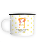 Mr. & Mrs. Panda Tasse Einhorn König mit Spruch in Weiß