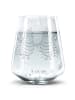 Mr. & Mrs. Panda Trinkglas Sternzeichen Zwilling ohne Spruch in Transparent