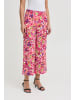 ICHI Casual Hose IHKATE Regular fit in Love Potion Flower Aop