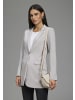 Laura Scott Sweatblazer in grau meliert