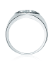 Rafaela Donata Ring Herz aus Sterling Silber mit Zirkonia in silber