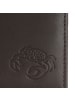 oxmox Leather Geldbörse RFID Schutz Leder 12 cm braun-crab 2.0