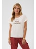 Cream T-shirt CRAlma Loose fit in Sea Sun Text