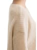 Marc O'Polo Strickpullover oversized in natural stone