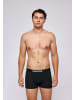 SNOCKS Premium Boxershorts mit Logo 3 Stück in Schwarz