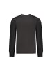 ACCADEMIA MILITARE Schwarz Baumwolle Herren Sweatshirt