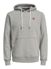 Jack & Jones Sweatshirt 'Tons' in Light Grey Mel.