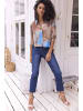 Aniston CASUAL Bootcut-Jeans in pacific (blue used)