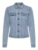 ONLY Jeansjacke in Light Blue Denim