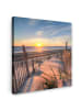 MuchoWow Leinwand bilder Sonnenuntergang Strand (BxH)