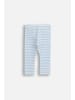 Coccodrillo Baumwoll-Leggings mit langem Hosenbein in hellblau