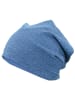 TupTam Kinder Beanie Mütze Schlauchschal Set in blau/grau