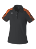 erima Damen Poloshirt in schwarz/orange