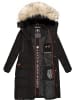 Marikoo Steppmantel Schneesternchen in Black