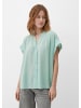 QS Bluse in 6092_ozeangrün