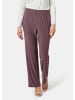 GOLDNER Bequeme Slinky-Hose mit Schlupfbund in pflaumenviolett