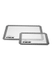 Stoneline Silikon Backmatte 29,5x21 und 42x29,5 cm Set 2-teilig in Grau