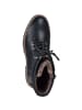 s.Oliver Schnürstiefel in Schwarz