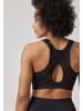 SNOCKS Sport-BH Mesh in Schwarz