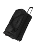 travelite Basics - Rollenreisetasche Plane 98/119L 70 cm erw. (black) in schwarz