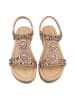 Ital-Design Sandale & Sandalette in Champagner