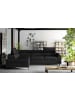 MF Design Katara Recamiere Links in Schwarz -  (L) 265 x (B) 265 x (H) 92 cm