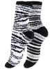 Yenita® Kuschelsocken 8 Paar Homesocks in Zebra