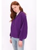 DreiMaster Vintage Damen Sweatjacke in Dunkellila
