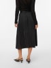 Vero Moda Plissierter Rock in Black