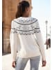 LASCANA Norwegerpullover in weiß