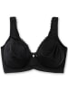 sheego Bügel-BH in schwarz + weiß