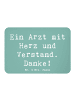 Mr. & Mrs. Panda whiteboardmagnet Spruch Arzt mit Herz mit Spruch in Meeresbrise
