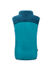 Trollkids Fleeceweste Hemsedal in dark turquoise/madeira blue