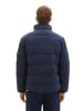 Tom Tailor Winter Jacke mit Kapuze Warm puffer jacket in Dunkelblau