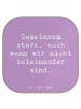 Mr. & Mrs. Panda Coaster Spruch Trennung von den Eltern mit Spruch in Lavendeltraum